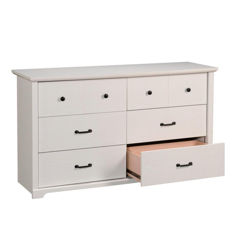 Mainstays Harrington 6 Drawer Dresser, White Finish - Image 13