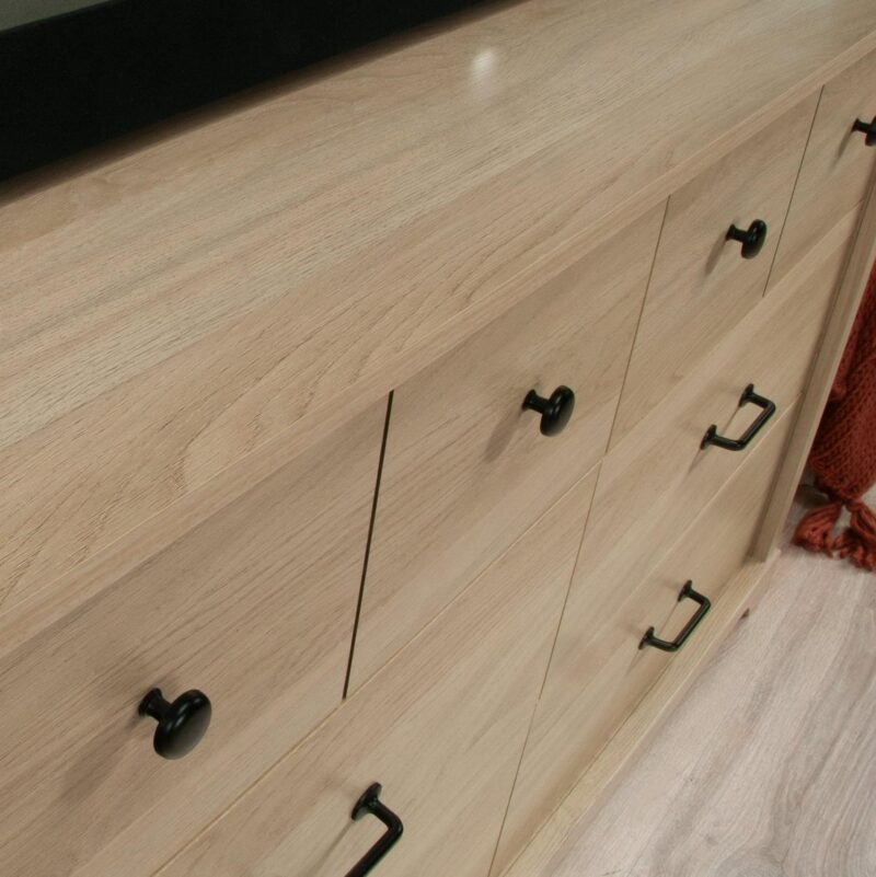 Mainstays Harrington 6 Drawer Dresser, Washed Oak Finish - Image 12