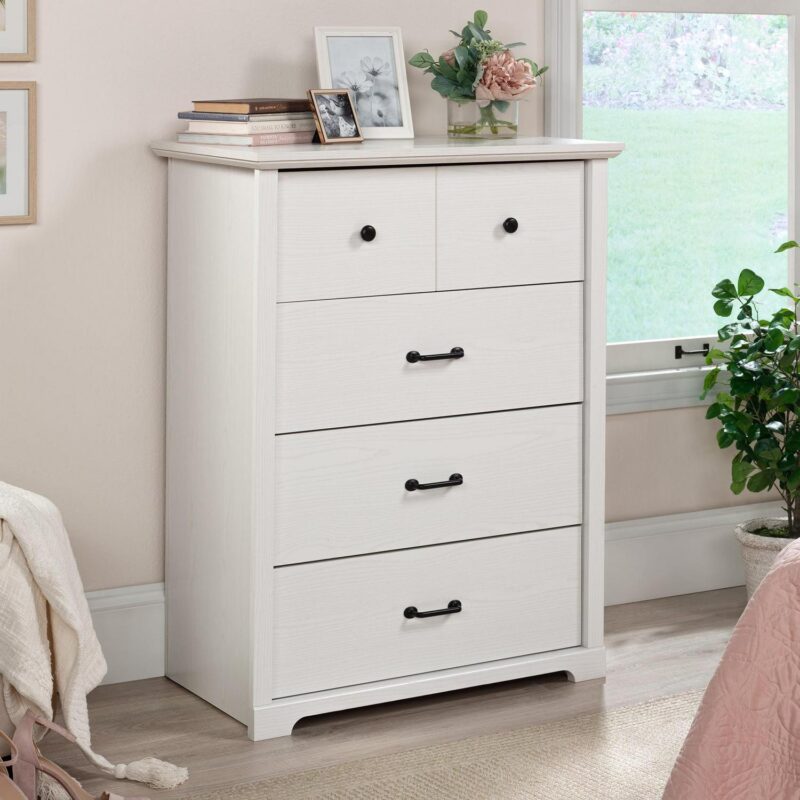 Mainstays Harrington 4 Drawer Dresser, White Finish - Image 2