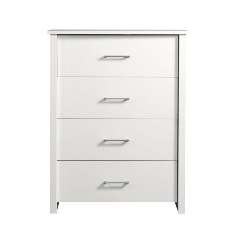 Mainstays Hillside 4-Drawer Dresser, White Finish - Image 6