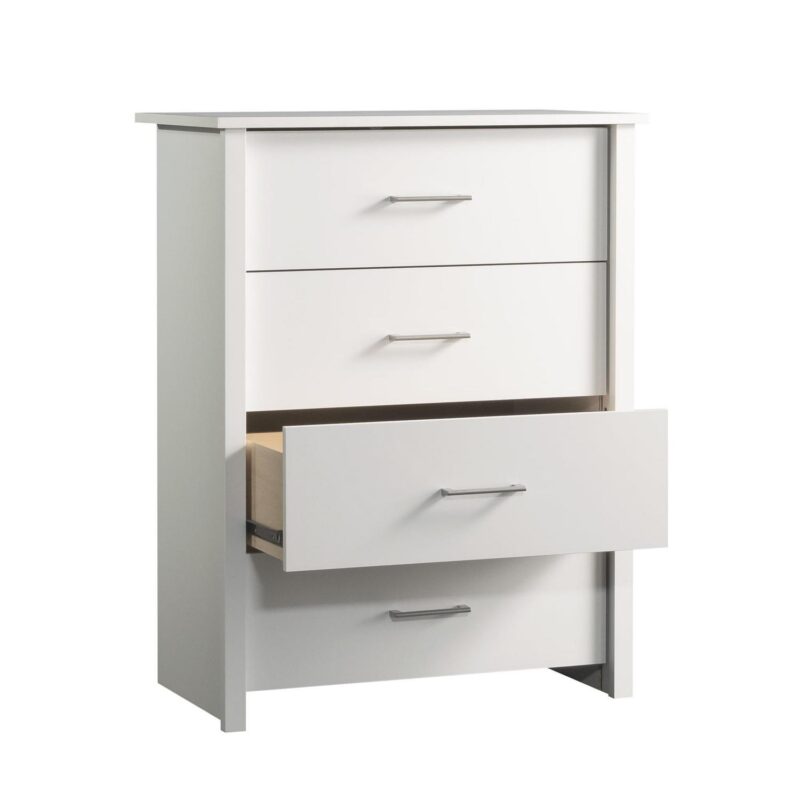 Mainstays Hillside 4-Drawer Dresser, White Finish - Image 9