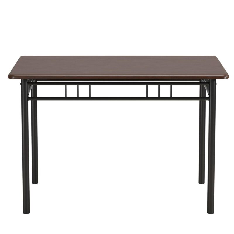 Mainstays Louise Traditional 5-Piece Wood and Metal Dining Set, Deep Walnut - Image 18