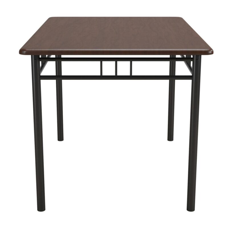 Mainstays Louise Traditional 5-Piece Wood and Metal Dining Set, Deep Walnut - Image 19