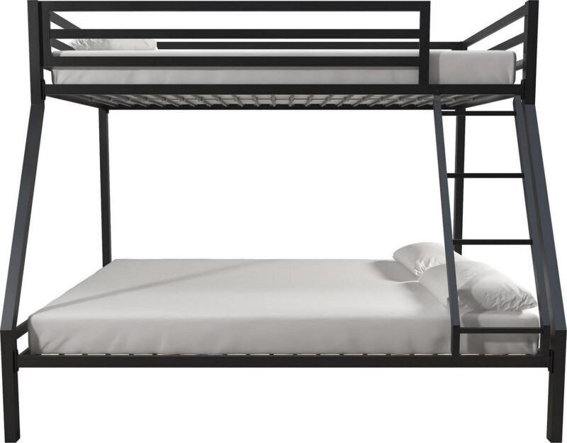 Mainstays Premium Twin over Full Metal Bunk Bed, Black - Image 9
