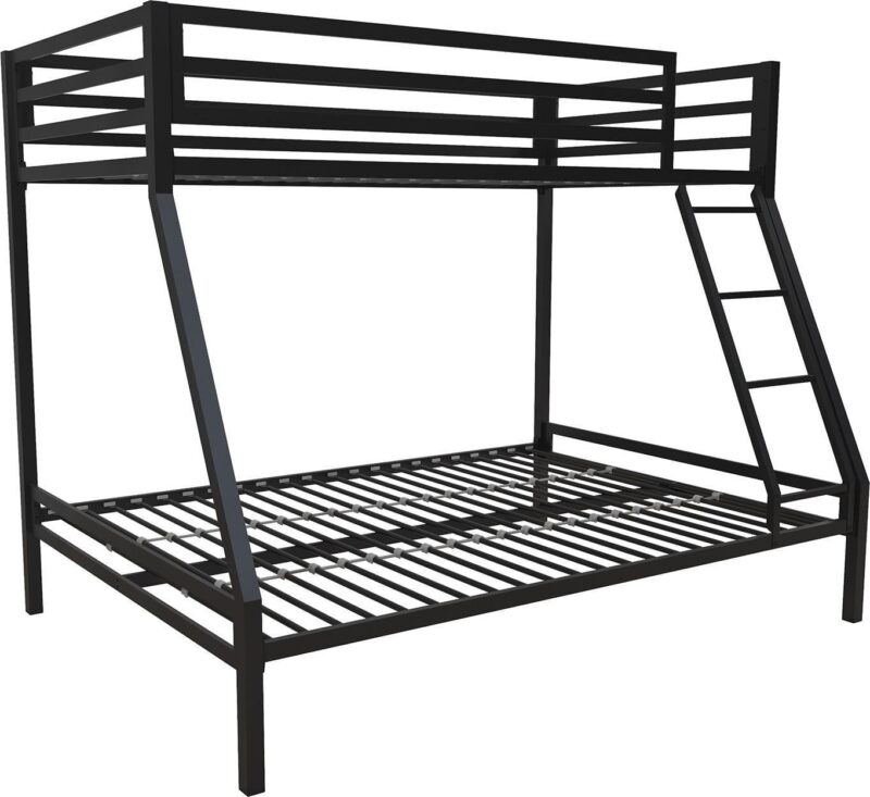Mainstays Premium Twin over Full Metal Bunk Bed, Black - Image 13