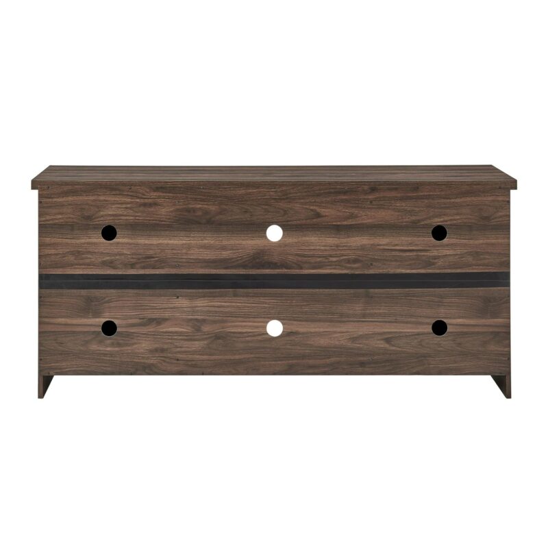 Mainstays TV Stand for TVs up to 65 , Canyon Walnut - Image 10