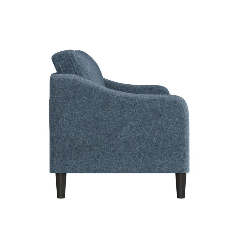 Mainstays Westley Swoop Arm 74  Sofa, Blue Cove - Image 11