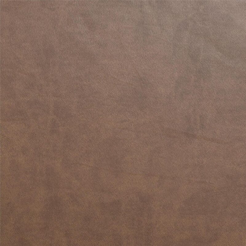 Mainstays Wynnewood 75  Low Profile Sofa with 2 Throw Cushions, Cocoa Faux Leather - Image 4