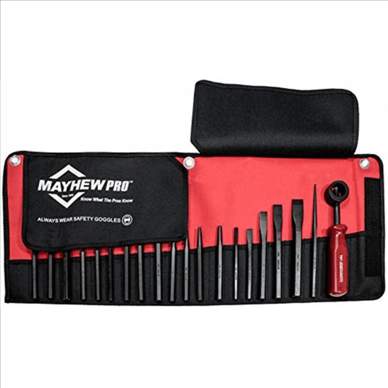 Mayhew Tools 62287 20-Piece Punch and Chisel Kit - Image 3