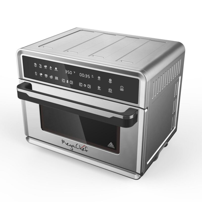 MegaChef 10 in 1 Electronic Multifunction 360 Degree Hot Air Technology Countertop Oven - Image 5