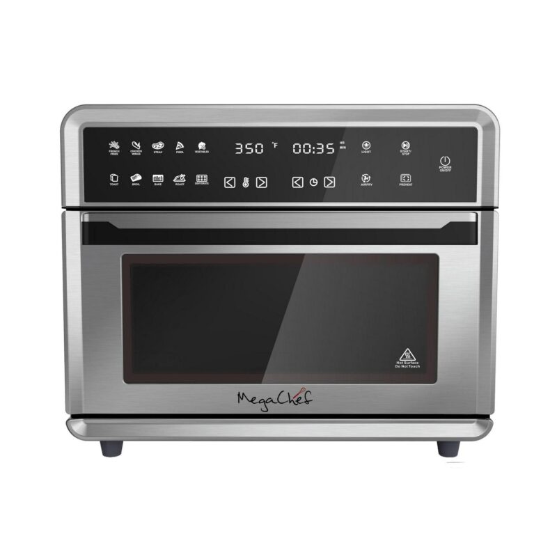 MegaChef 10 in 1 Electronic Multifunction 360 Degree Hot Air Technology Countertop Oven - Image 6