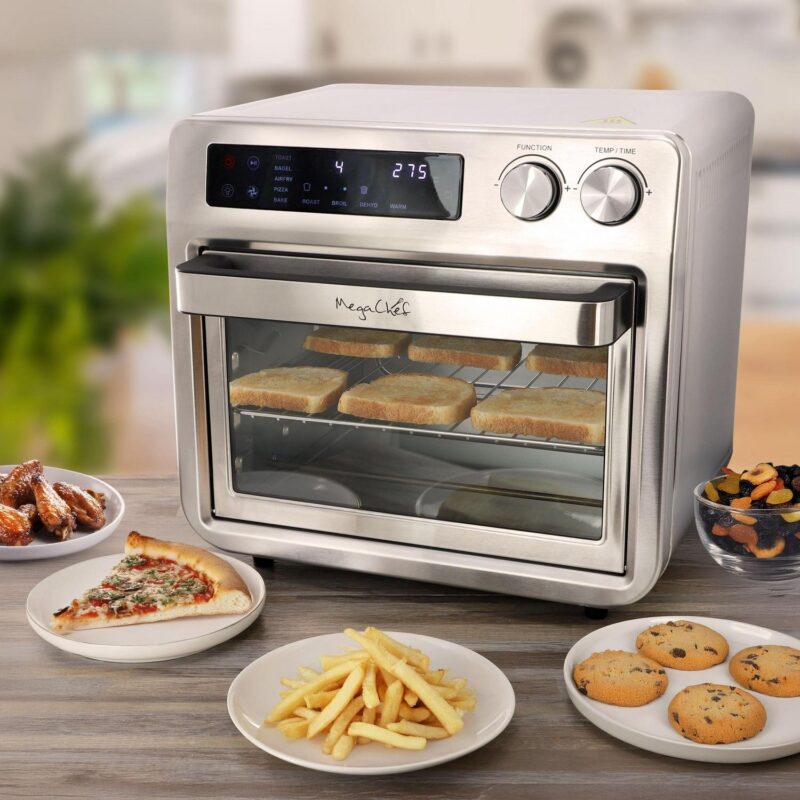 MegaChef 25 Quart Digital Electric Multi-Function Air Fryer and Counter Top Oven - Image 3