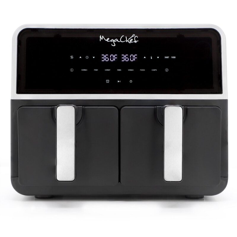 MegaChef Dual 4.5 + 4.5 Quart Digital Electric Air Fryer - Image 7