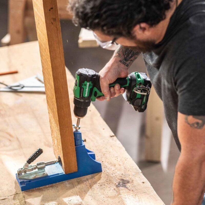 Metabo HPT 18V MultiVolt Cordless Brushless Driver Drill and Impact Driver Combo Kit, Includes 2 Lithium-Ion Batteries, Case and Charger, KC18DEXQB - Image 6