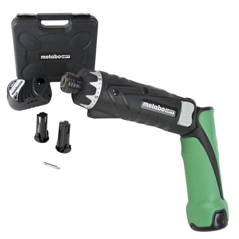 Metabo HPT DB3DL2 3.6V, 1.5A Cordless Power Screwdrivers, 1.5Ah, 600 RPM, 21 Speeds