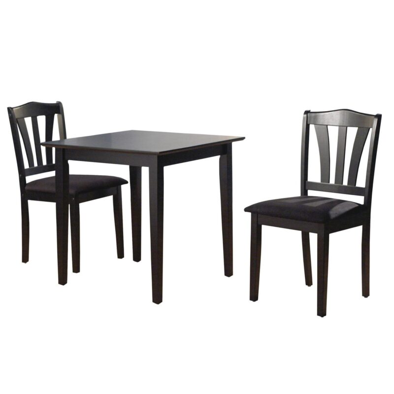 Metropolitan 3-Piece Dining Set, Multiple Finishes - Image 8