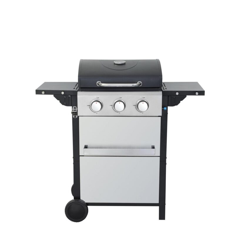 Miniyam 3 Burners Stainless Steel BBQ Propane Gas Grill for Outdoor Barbecue - Image 7