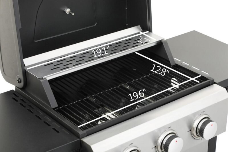 Miniyam 3 Burners Stainless Steel BBQ Propane Gas Grill for Outdoor Barbecue - Image 4