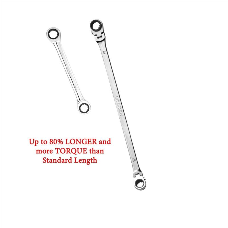Mountain RM6, Reversible Ratcheting Wrench 5 Piece - Image 10