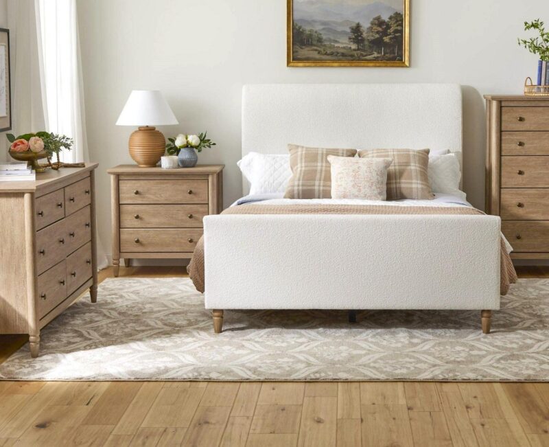 My Texas House Monroe 6-Drawer Dresser, Brushed Oak Finish - Image 8