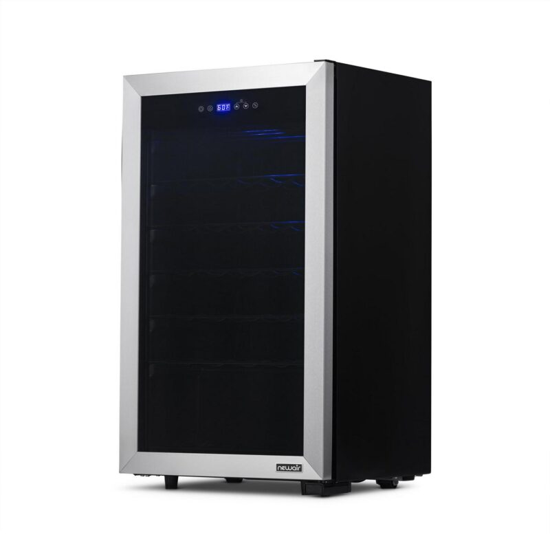 NewAir 33-Bottle Compressor Wine Fridge, Stainless Steel - Image 17