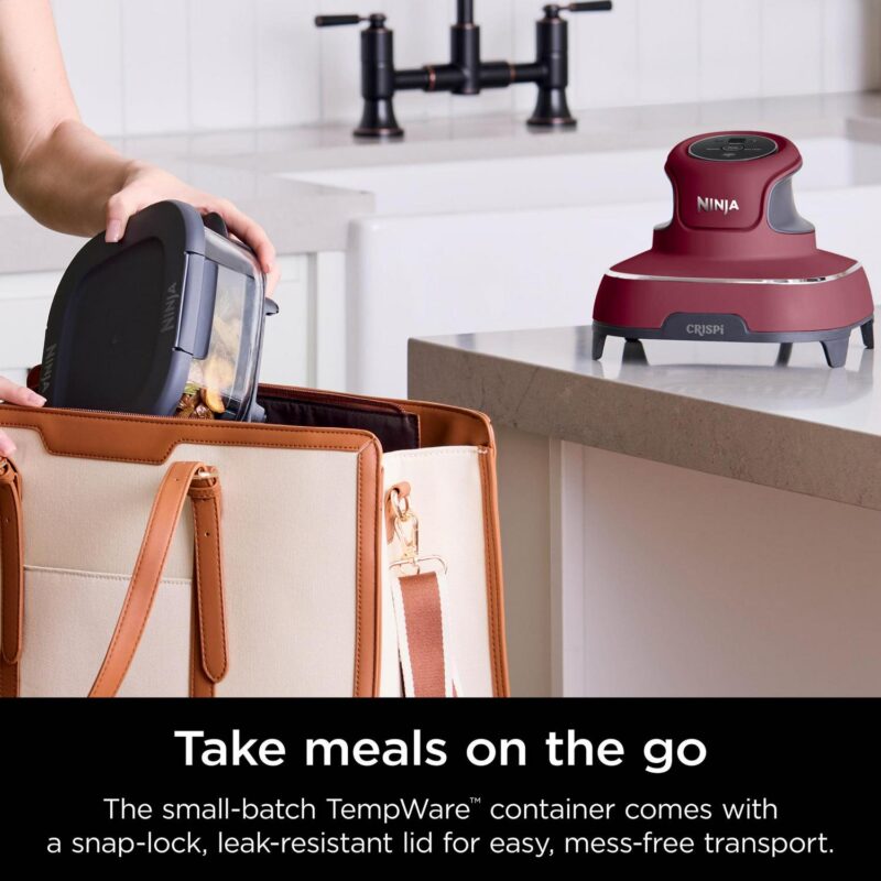 Ninja Crispi Portable Cooking System, Cherry Tarte Red - Image 10