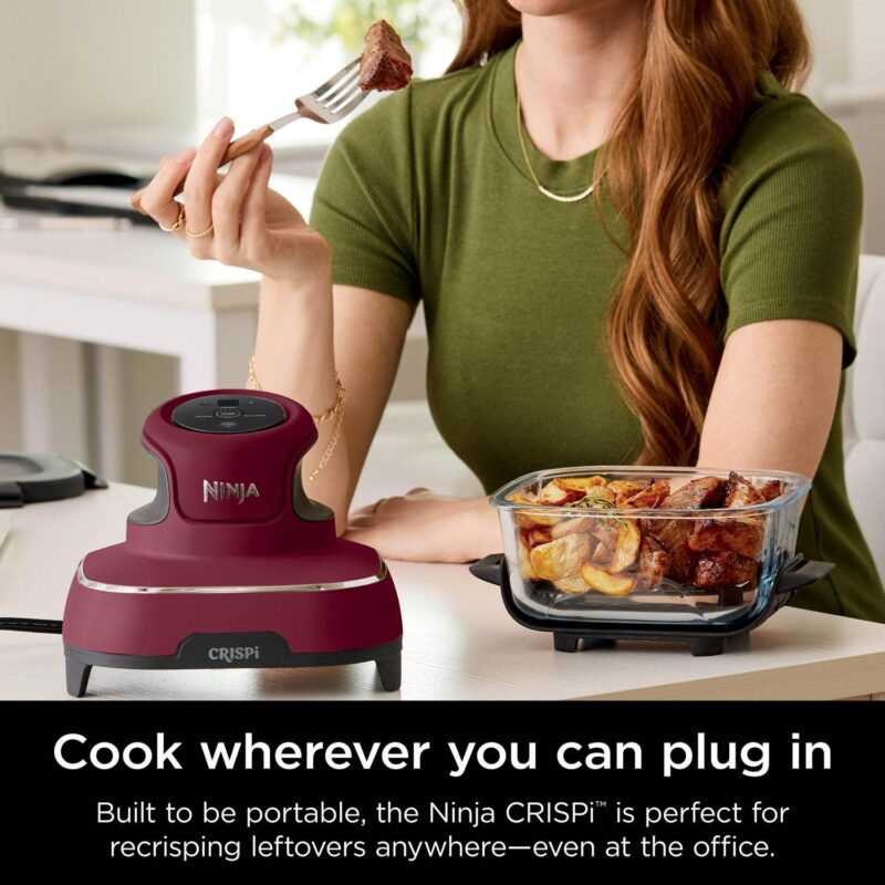 Ninja Crispi Portable Cooking System, Cherry Tarte Red - Image 11
