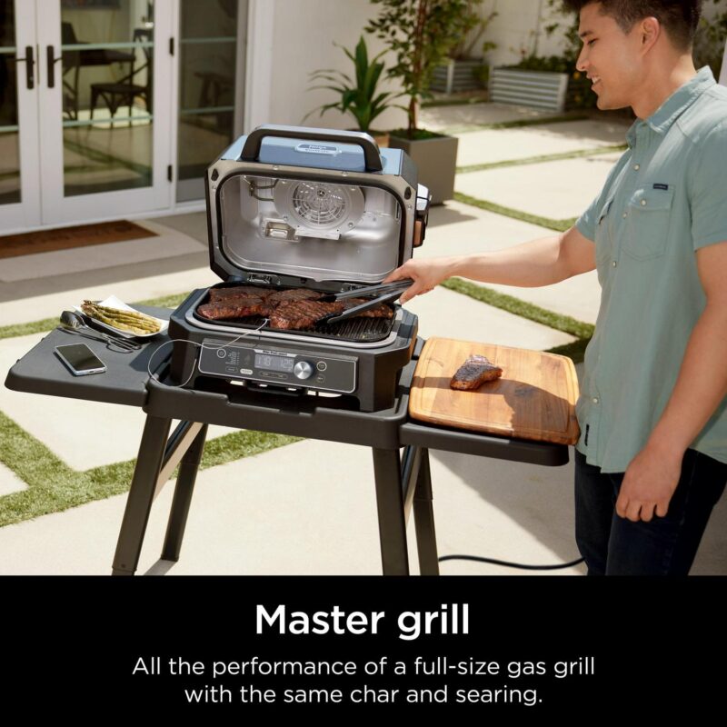 Ninja Woodfire ProConnect 20  1760W Electric Outdoor Grill With Digital Display - Image 2