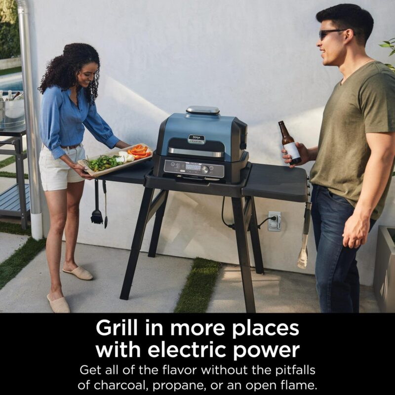 Ninja Woodfire ProConnect 20  1760W Electric Outdoor Grill With Digital Display - Image 10