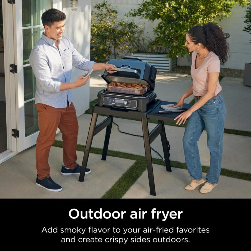 Ninja Woodfire ProConnect 20  1760W Electric Outdoor Grill With Digital Display - Image 3