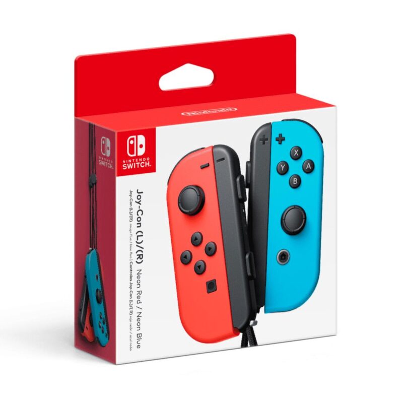 Nintendo Switcha c w/ Neon Blue and Neon Red Joy-Cona c - Image 3