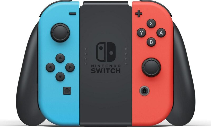 Nintendo Switcha c w/ Neon Blue and Neon Red Joy-Cona c - Image 5