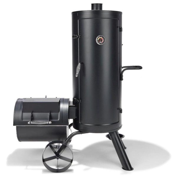 Outdoor Leisure Products Multi Level Vertical Smoker and Charcoal Grill