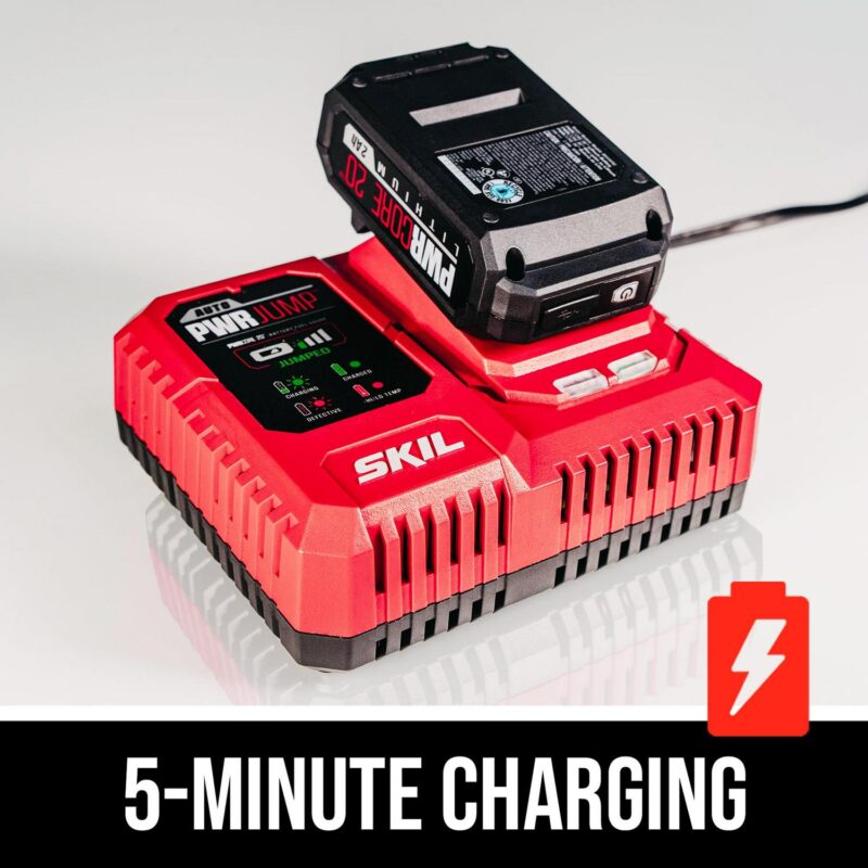 PWR CORE 20a c Brushless 20-Volt 1/2 In. Hammer Drill Kit with 2.0Ah Battery and PWR JUMPa c Charger - Image 4