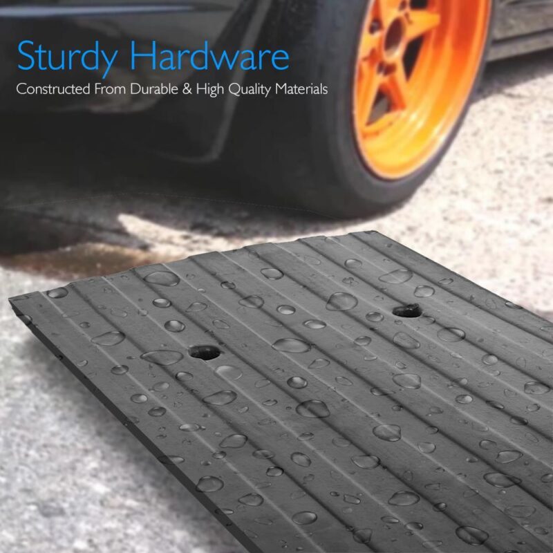 PYLE PCRBDR24.5 - Car/Truck Curb Ramp - Vehicle Curb-Side Bridge - Image 4