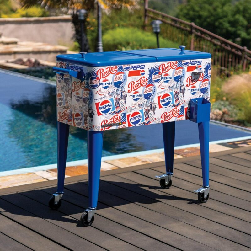 Pepsi 80-Quart Patio Cooler - Heritage Edition - Image 5