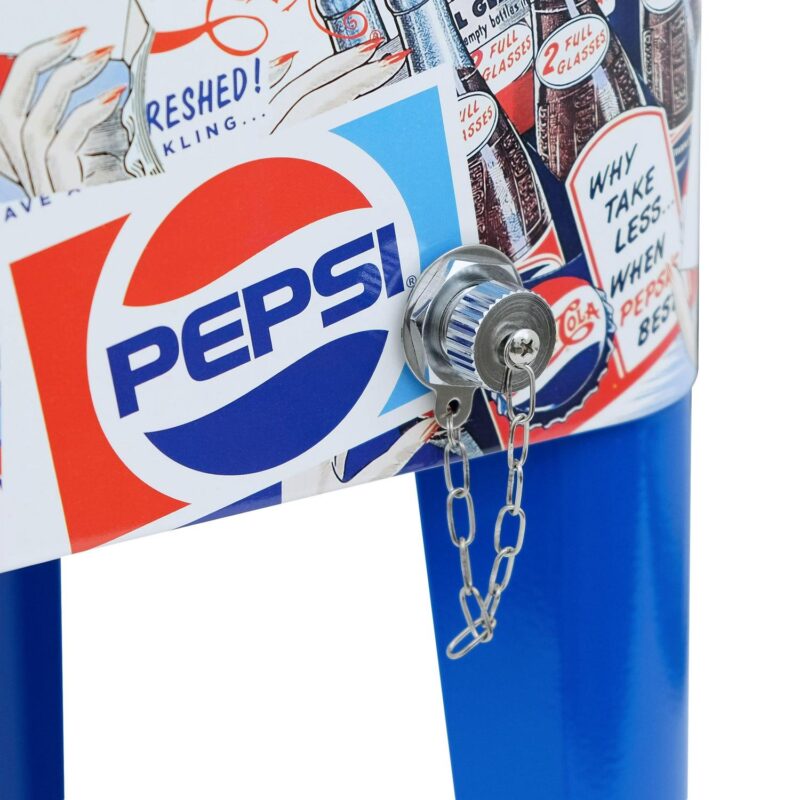 Pepsi 80-Quart Patio Cooler - Heritage Edition - Image 11