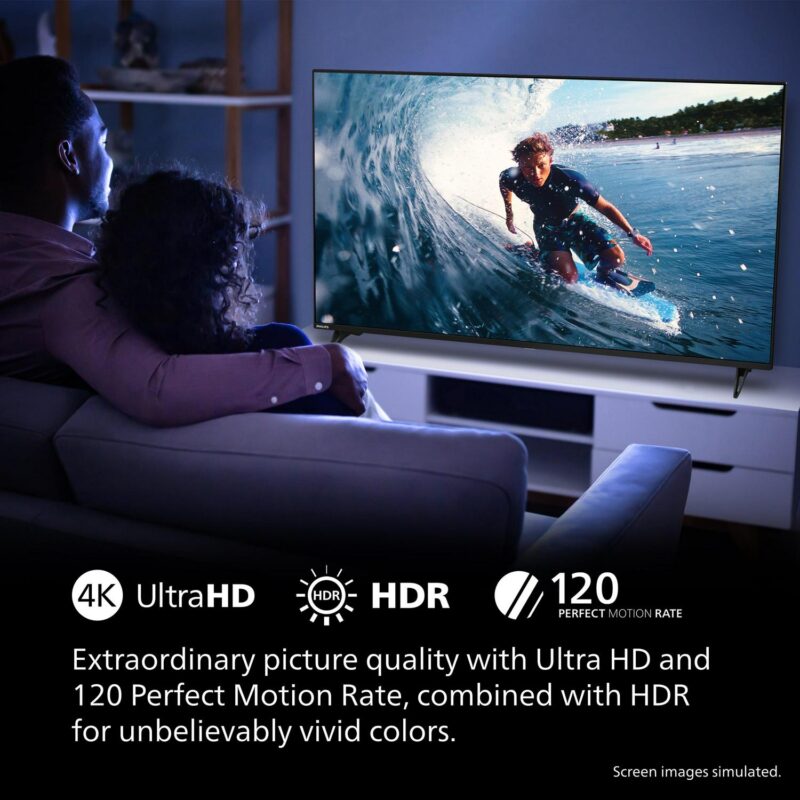 Philips 50  Class 4K Ultra HD (2160p) Google Smart LED TV (50PUL7552/F7) (New) - Image 7