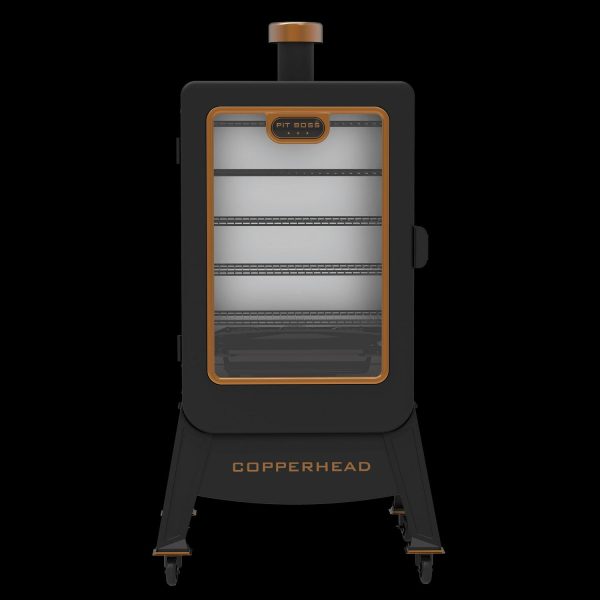 Pit Boss Copperhead 1300 Sq in Vertical Wood Pellet Smoker - Onyx Edition