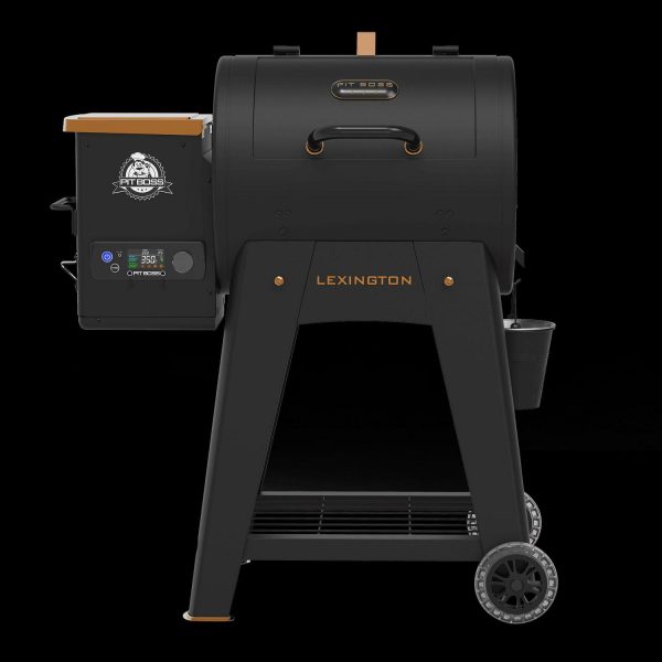 Pit Boss Lexington 500 Sq in Wood Fired Pellet Grill and Smoker a Onyx Series