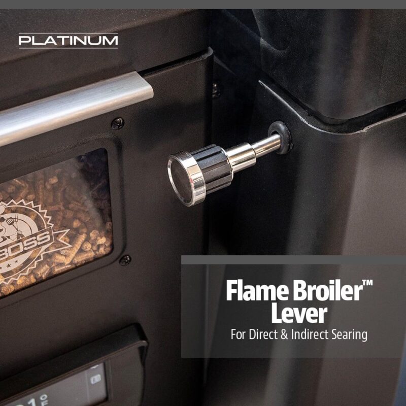 Pit Boss Platinum 1250 Connected Wood Pellet Grill with Wi-FiA and PID Controller - Image 6