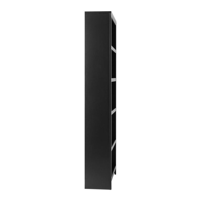 Prepac Moda Bookcase, Black Storage Cabinet, Display Cabinet 31.75  W x 80  H x 12  D, BSBR-0510-1 - Image 10