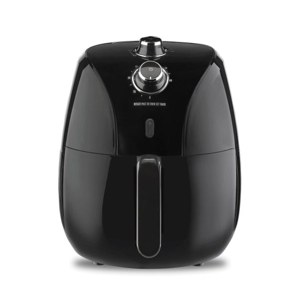 Proctor Silex Air Fryer, 5.8 Quart, Air Fry Oven with Temperature Control, 60 Min Timer, Non Stick Fryer Basket, 1700W, Black