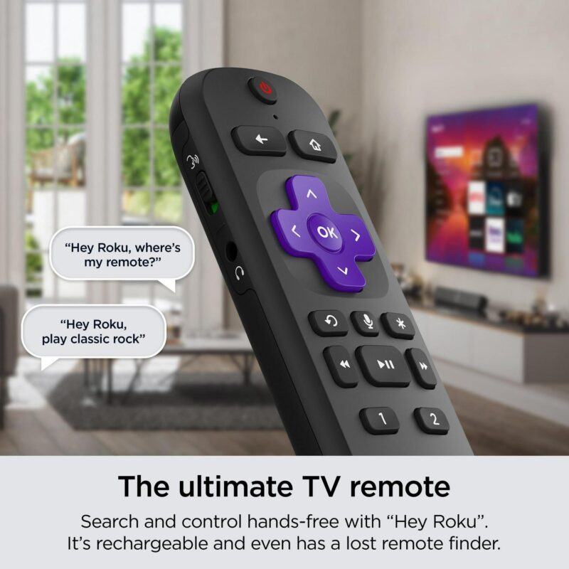 Roku 65-Inch Plus Series 4K QLED Smart Roku TV with Roku Voice Remote Pro, Dolby Vision, Striking 4K Resolution, Automatic Brightness, and Seamless Streaming - Image 5