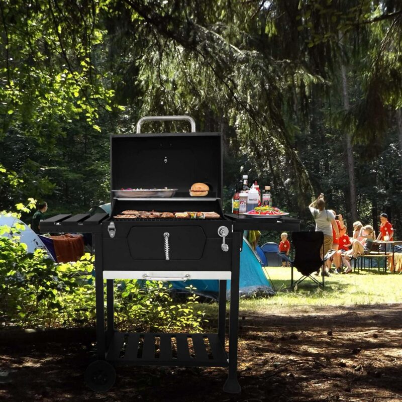 Royal Gourmet 24  CD1824EC, Charcoal BBQ Grill with Cover - Image 9