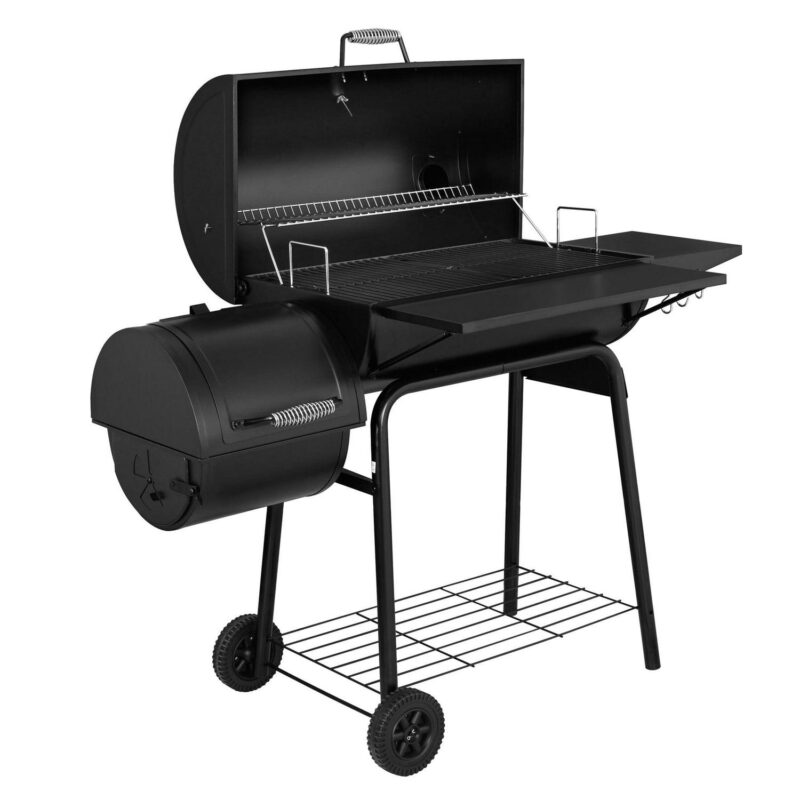 Royal Gourmet 30  CC1830SC Charcoal Grill with Offset Smoker and Cover - Image 3
