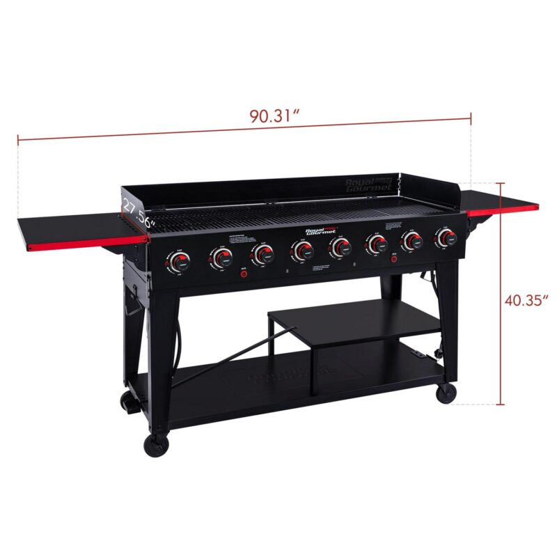 Royal Gourmet 8-Burner GB8003 Large Event Gas Grill, 104,000 BTU - Image 3