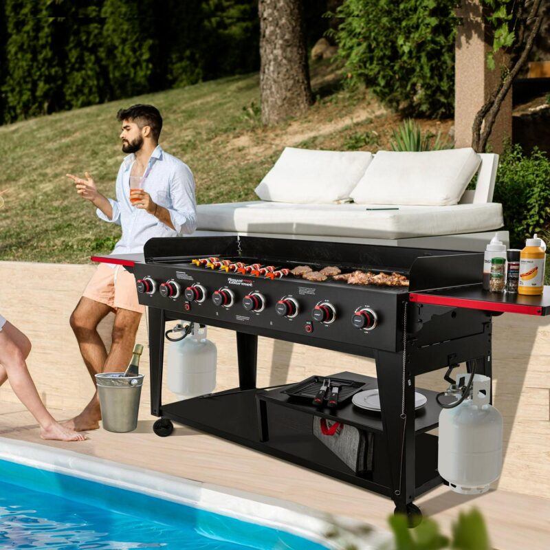 Royal Gourmet 8-Burner GB8003 Large Event Gas Grill, 104,000 BTU - Image 9