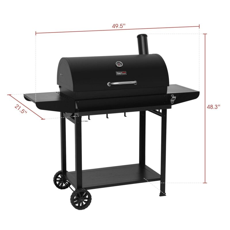 Royal Gourmet CC1830T 30  Barrel Charcoal Grill - Image 3