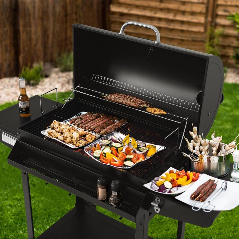 Royal Gourmet CC1830T 30  Barrel Charcoal Grill - Image 9